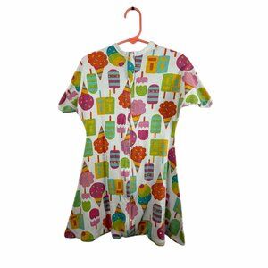 Sleeping Baby Zipadee-Zip Sleepwear Small (4–8M) Ice Cream & Popsicle Print
